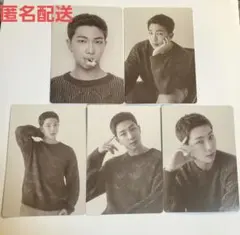 RM ナムジュン MONOCHROME ミニフォトカード5枚セット