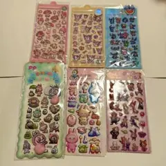 ボンボンドロップシール　6枚セット　おまけつき