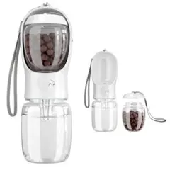 페트 워터 보틀 펫 워터 드링크 보틀 도그 워터 화이트 350ml
