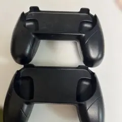 Nintendo Switch コントローラー用グリップ ブラック 2個セット