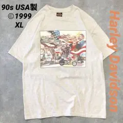 90s USA製 ハーレー Tシャツ XL ターミネーター2 ファットボーイ