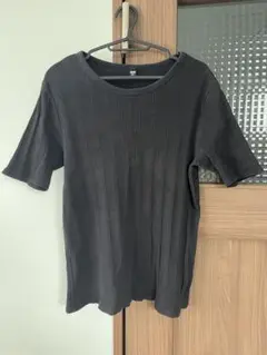 ユニクロ　Tシャツ　綿100% ブラック　レディース
