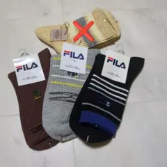 新品未使用　FILA ソックス 3足セット 23-25cm