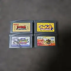 ゲームボーイアドバンス ソフト 4本セット