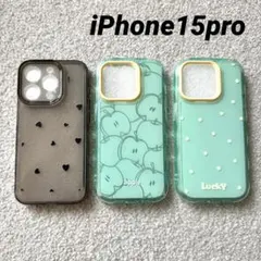 SHEINシーイン★iPhone15pro スマホケース 3個セット★ミセス