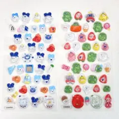 2枚セット たまごっち みみっち くちぱっち シール