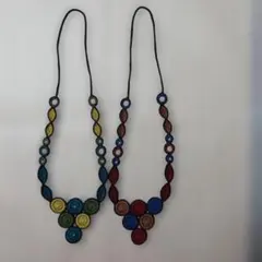 ハンドメイドネックレス 2個セット