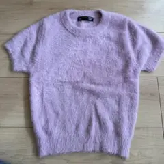 Dazy 半袖ニット M ピンク