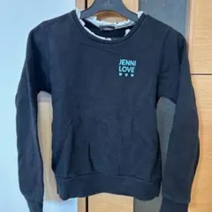 JENNI LOVE ブラック トレーナー 140cm~