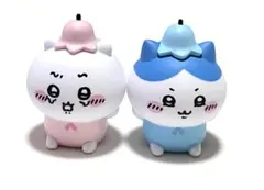 ちいかわ　妖精ソフビフィギュア　ちいかわ&ハチワレ