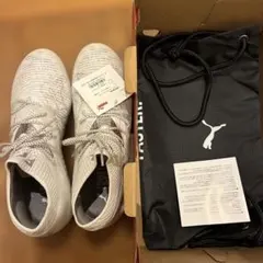 PUMA FUTURE 5.1 ホワイト サッカーシューズ　25㎝