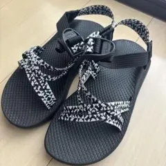 新品未使用Chacoスポーツサンダル W5ブラック/ホワイト