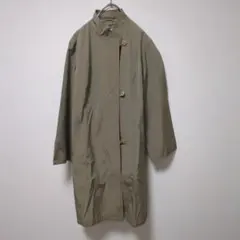 タカシマヤ(11-2)スプリングコート＊チャイナ服風＊裏地＊シャカシャカ＊上品