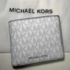MICHAEL KORS マイケルコース 財布メンズ　ホワイト