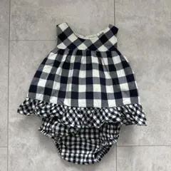 gap ベビー ギンガムチェック セットアップ 6-12months