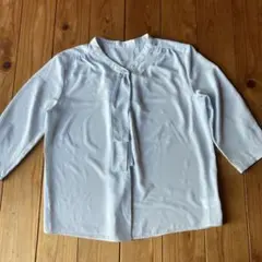 WORK TRIP OUTFITSライトブルー 五分袖