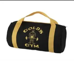 GOLD'S GYM ダッフルバッグ ブラック イエローのサムネイル