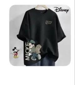 【新品】Disney ミッキーマウス 半袖Tシャツ メンズ XLサイズのサムネイル
