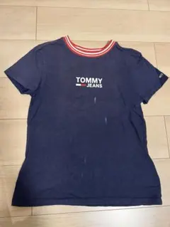 TOMMY JEANS ネイビー 半袖Tシャツ XS