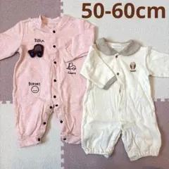 ベビー ロンパース 2点セット 50-60cm 60-70cm 妖精の森 他