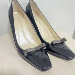 美品⭐︎BODY DRESSING シンプル リボン パンプス ブラック 24cmのサムネイル