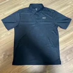 極美品❤️ OAKLEY ゴルフ ポロシャツ 黒 おしゃれ かっこいい 
