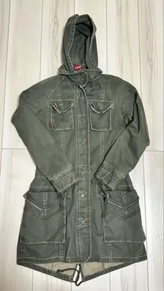 AVIREX ミリタリージャケット　カーキ