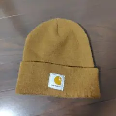 Carhartt ブラウン ニット帽 A18BRN　USA