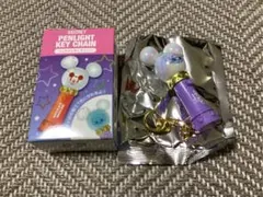 ディズニーストア　シークレット　ペンライト　キーチェーン　スティッチ