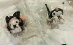 新品未開封/マイメロディ&クロミバレエリボンフィギュア2個セット