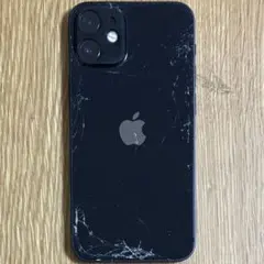 iPhone 12 mini 128GB ブラック SIMフリー 背面割れ