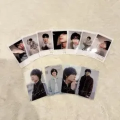 なにわ男子 クリアソロカード I wish チェキ風クリアカード