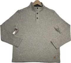 【G.H.BASS&CO ハーフボタン　ロングスリーブプルオーバー　セーター】