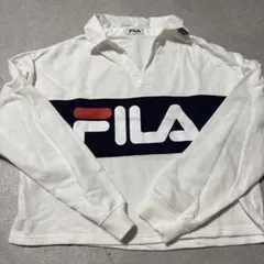 FILA スキッパーネック スウェット トレーナー