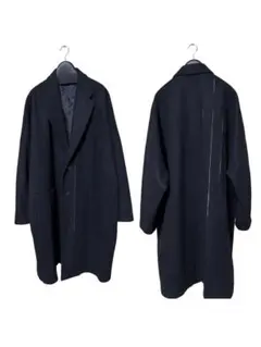 Yohji Yamamoto B ブラック ロングコートのサムネイル