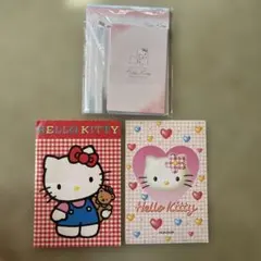 Hello Kitty レターセット、レトロミニアルバム2冊