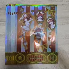 カラフルピーチ　えとさん　一番くじステッカー×6