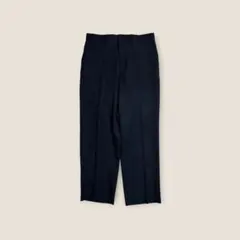 90sリーバイスアクションスラックス ブラック黒 USA W37 L31 OVY