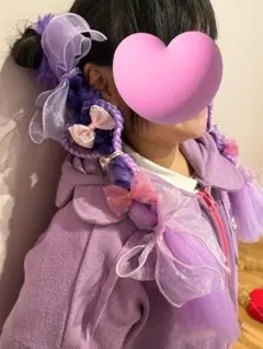 ヘアーゴムエクステ　しなこちゃん風／原宿ヘアー／ダンスエクステ