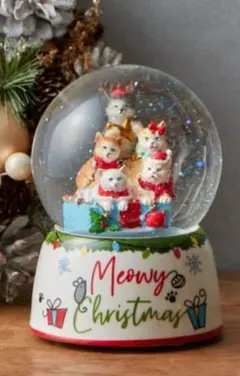 ROMAN 　ローマン　キャットミュージカル 　スノードーム　猫　いいね不要