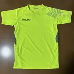 アスレタ　プラクティスシャツ　ジュニア　150 蛍光イエロー