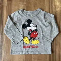 Disney baby ミッキーマウス 長袖Tシャツ　90