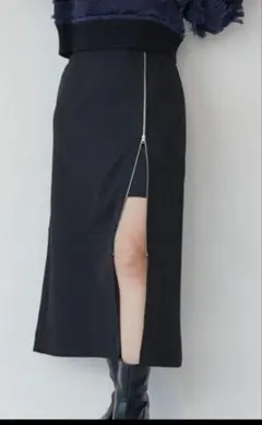 MURUA　ロングスカートジップスリットAラインスカート 　未使用　美品