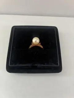 ジュエリー Gパール k18 ダイヤ0.20ct 京都寺内 リング 指輪 - メルカリ