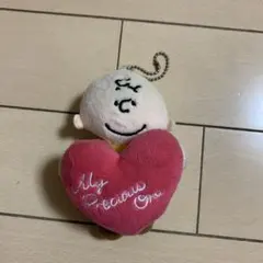 USJ スヌーピー　バレンタイン　ぬいぐるみ　マスコット　チャーリーブラウン