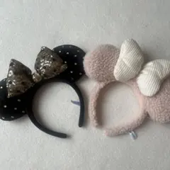 ディズニー カチューシャ 2点セット