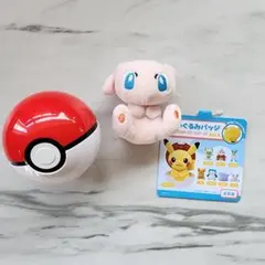 ミュウ ぬいぐるみバッジ