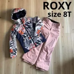 ROXY スノーウェア　上下セット 女の子　ジュニア　8T 130
