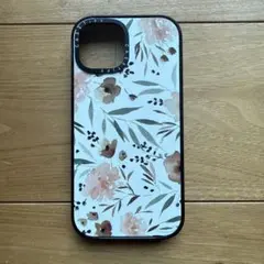 モ*ノ様 iPhone15 CASETiFY フラワーパターン ハードケース