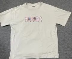 サンリオ　綿100%Tシャツ　グリーン　Mサイズ